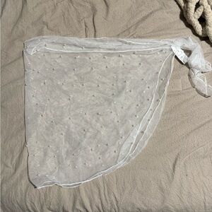 Pearl cover up skirt, OS